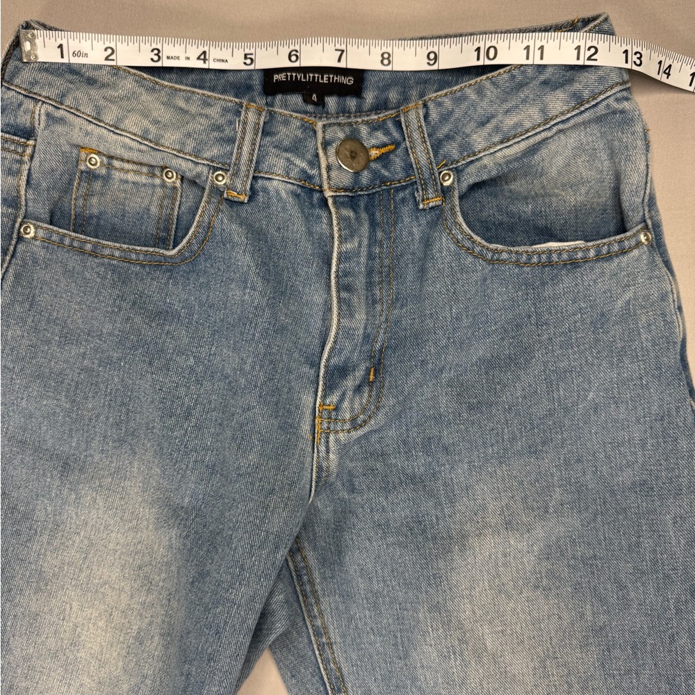 PrettyLittleThing women’s Denim Jeans in Light Blue